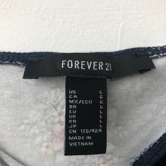 Forever 21 floral bodysuit - Picture 3 of 3